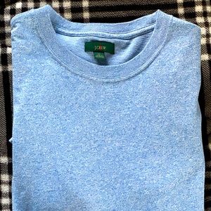 JCrew Relaxed Heritage Marled Sky Blue Shirt
